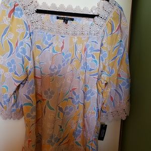 Zac & Rachel floral blouse